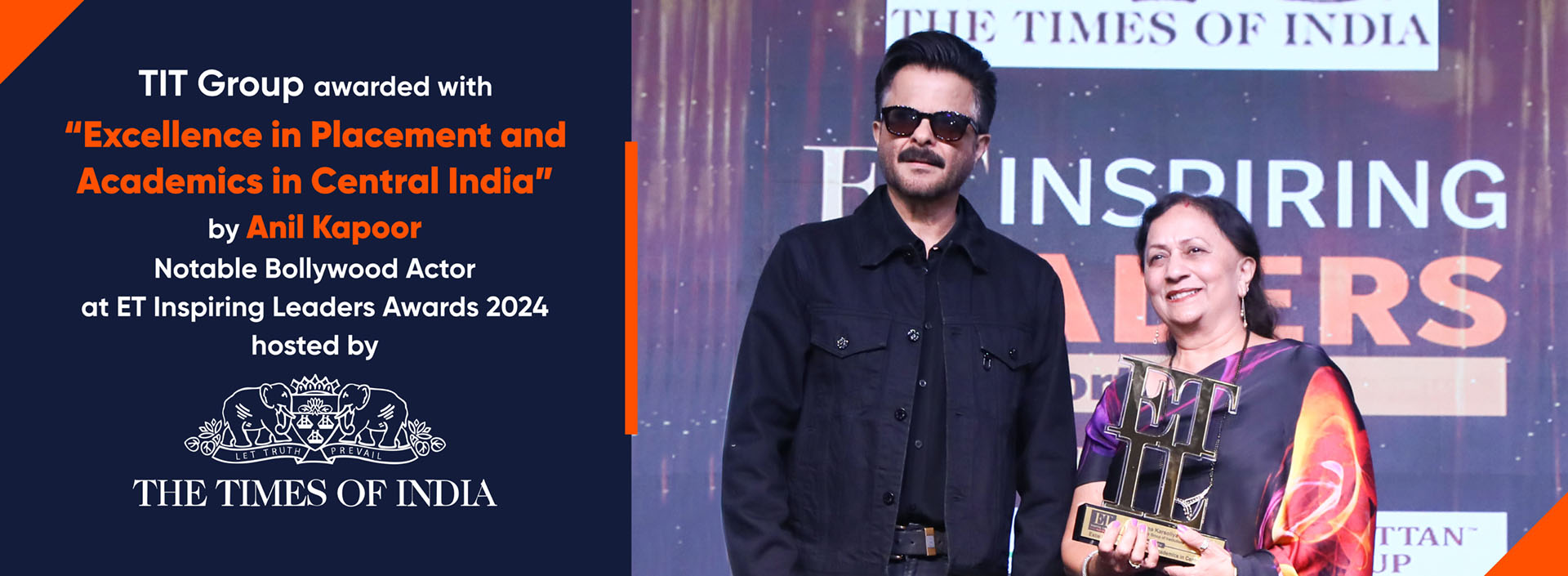 ET Inspiring Leaders Awards 2024 hosted by Times of India