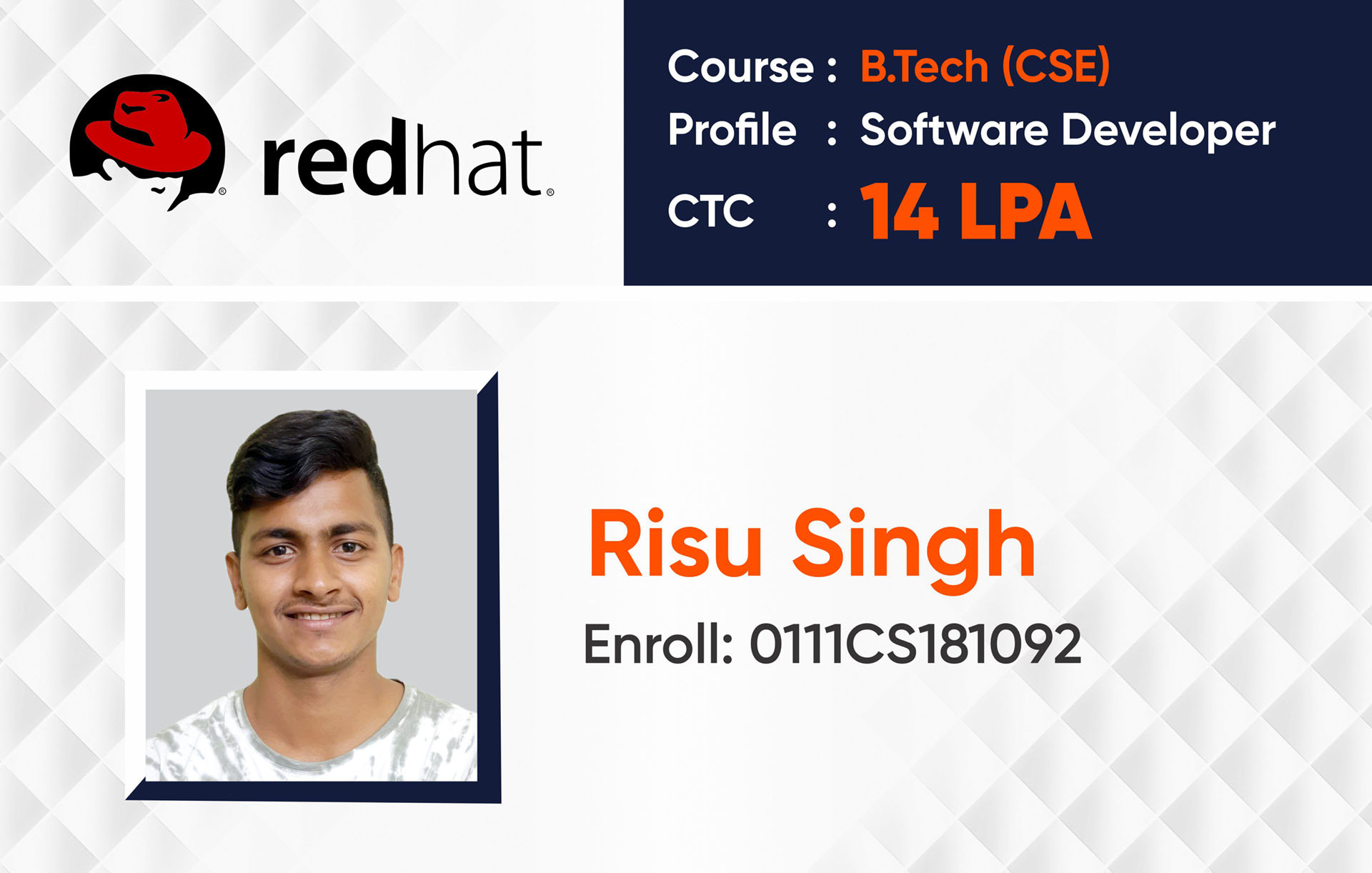 Placed in - redhat- CTC-14 LPA
